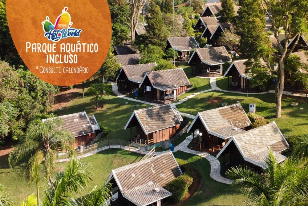 Cabana'S Hotel - Thermas Hot World Monte Sião Exteriör bild